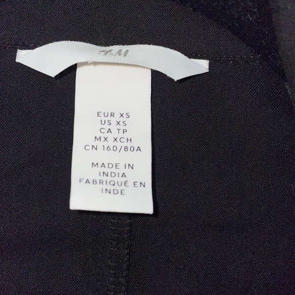 H&M Black Collared Button Down Maxi Dress - Picture 9 of 9